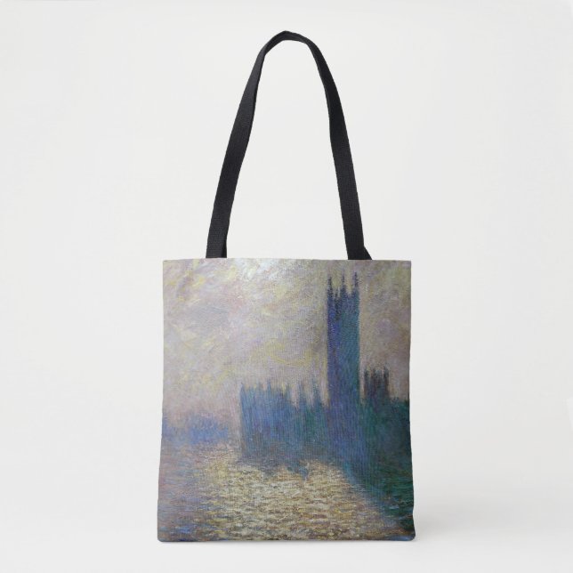 Houses of Parliament (London), Monet Tote Bag (Front)