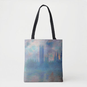 Houses of Parliament (London), Monet Tote Bag