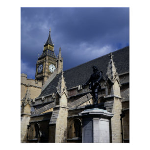 Houses of Parliament London Poster