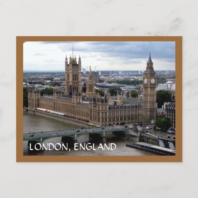 Houses of Parliament Postcard (Front)