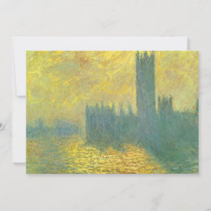 Houses of Parliament, Stormy Sky by Claude Monet