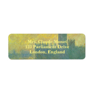 Houses of Parliament, Stormy Sky by Claude Monet