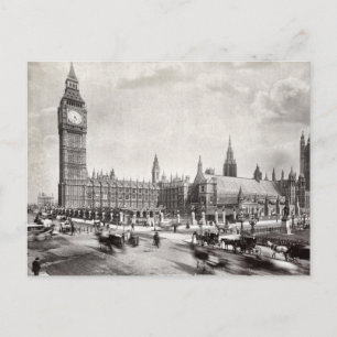 Houses of Parliament & Westminster Hall London Postcard