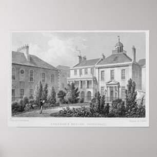 Houses on Surgeons' Square, Edinburgh Poster