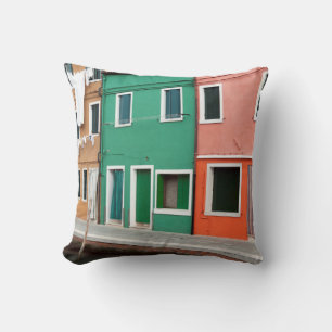 Houses on the waterfront cushion