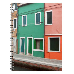 Houses on the waterfront notebook