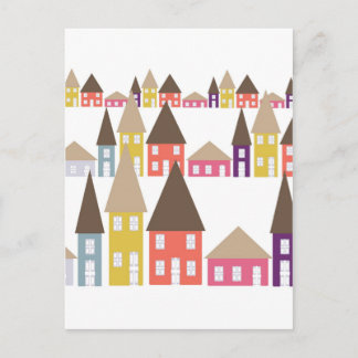 Houses Postcard