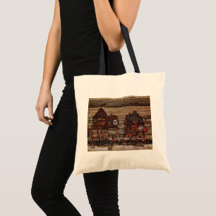 Houses with Laundry (Seeburg II) by Egon Schiele Tote Bag