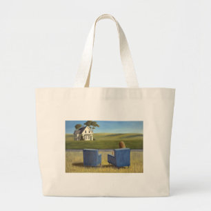 Housesitting Large Tote Bag