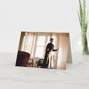 Housewarming card—Victorian quote inside Thank You Card