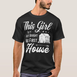 Housewarming Gift for Women Her First House New Ho T-Shirt