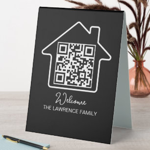 Housewarming Gift   Personalised WiFi QR Code