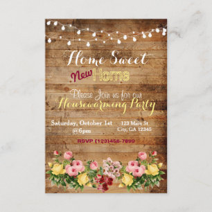 Housewarming Invitation