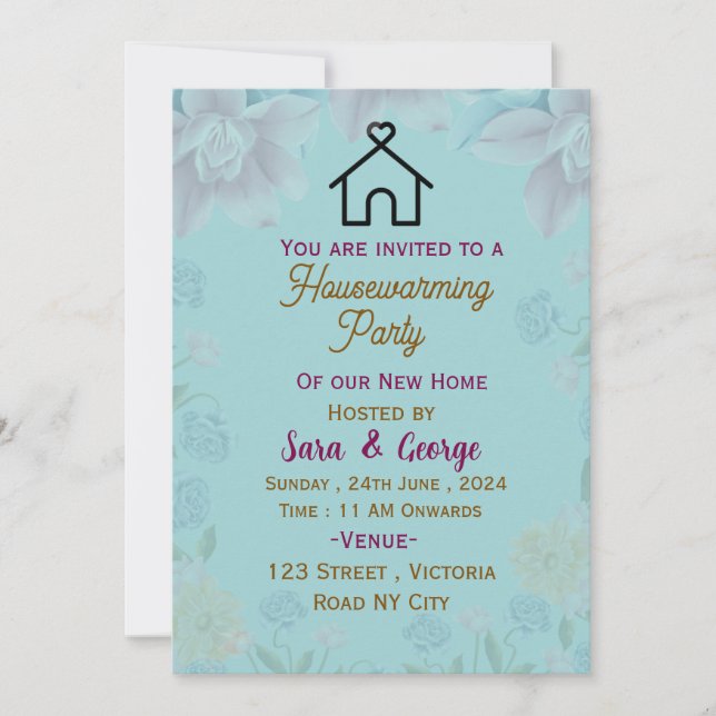 Housewarming Invitations  (Front)