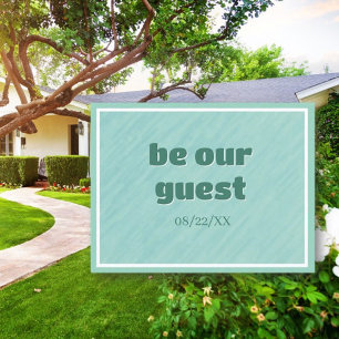 Housewarming invite! Customised Postcard