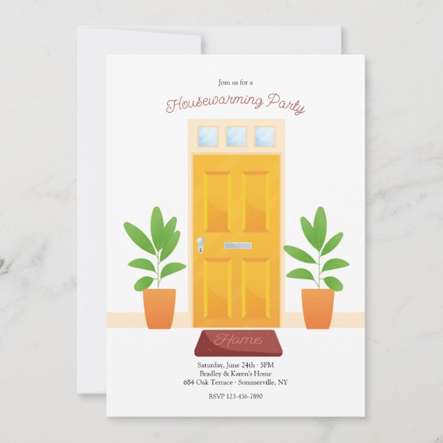Housewarming Party Invitation (Front)