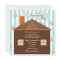 Housewarming Party Invitation Brown House