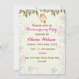 Housewarming Party Invitations 