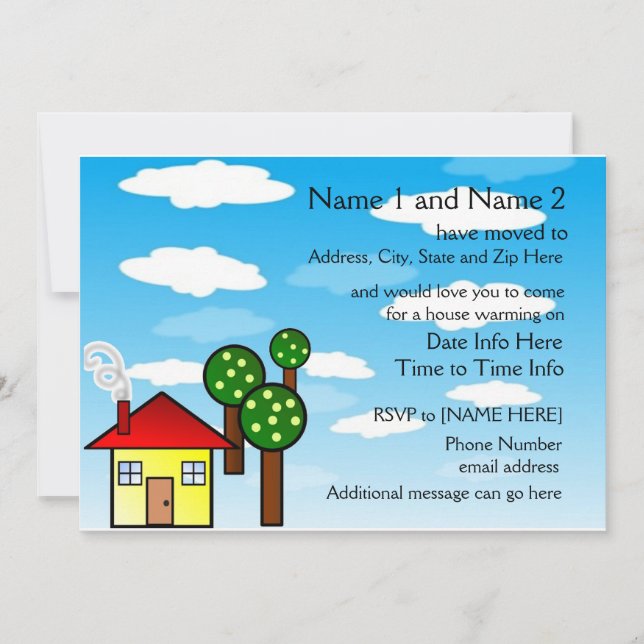 Housewarming Party Invitations (Front)