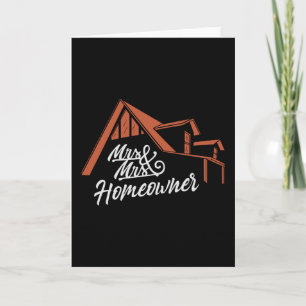 Housewarming party Mr & Mrs Homeowner Card
