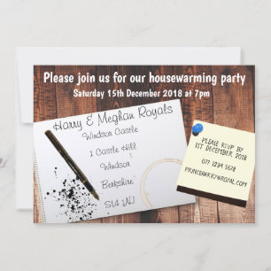 Housewarming party New home Invitation