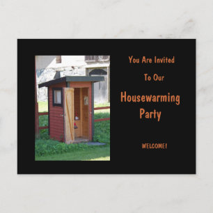 Housewarming Party Postcard