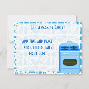 Housewarming Party Time Invitation