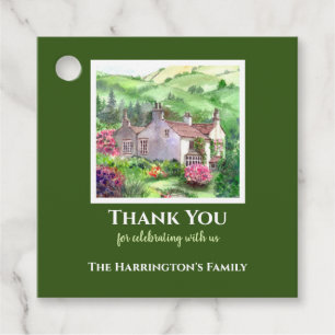 Housewarming Rydal Mount William Wordsworth House Favour Tags