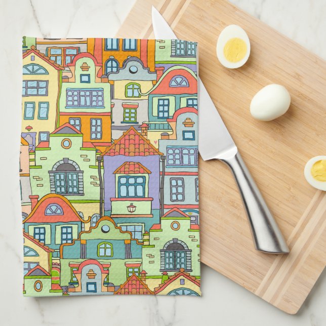 Housewarming Tea Towel (Quarter Fold)