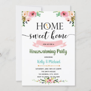 Housewarming word invite
