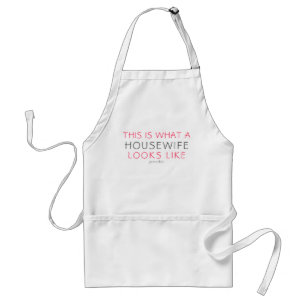 Housewife Humor Funny Novelty Personalized Standard Apron