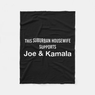 Housewife Joe Biden Kamala Harris Fleece Blanket