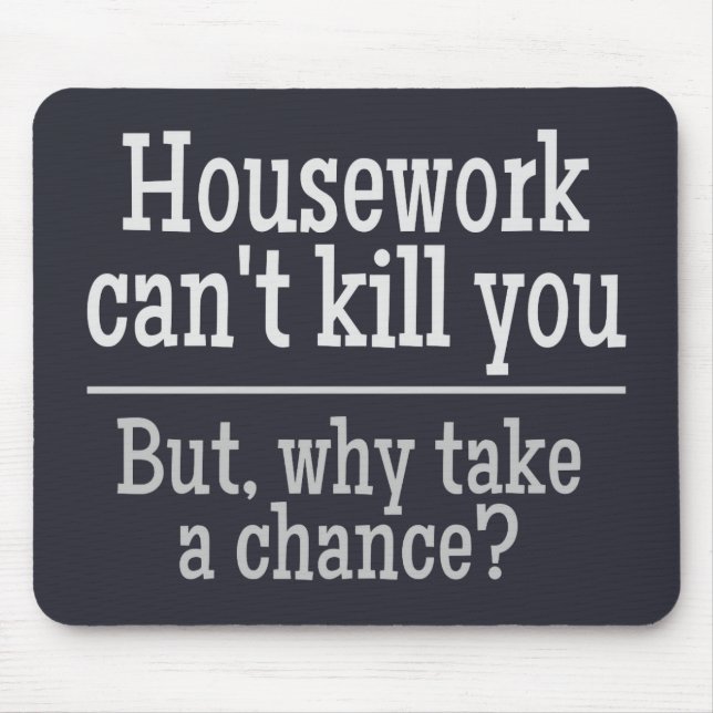 HOUSEWORK custom mousepad (Front)