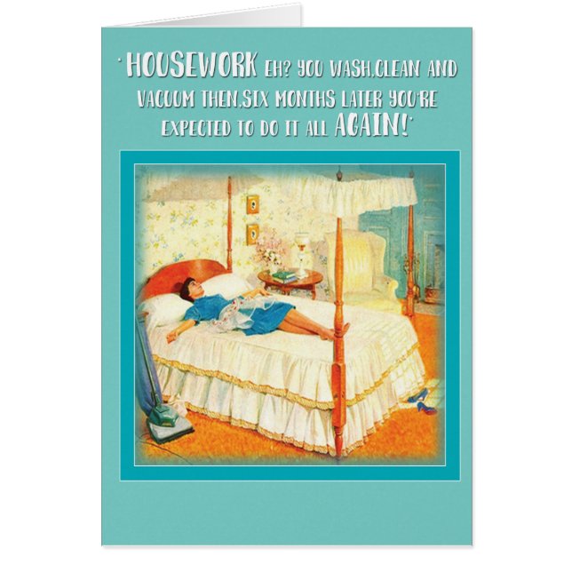 'Housework,eh?' (Front)