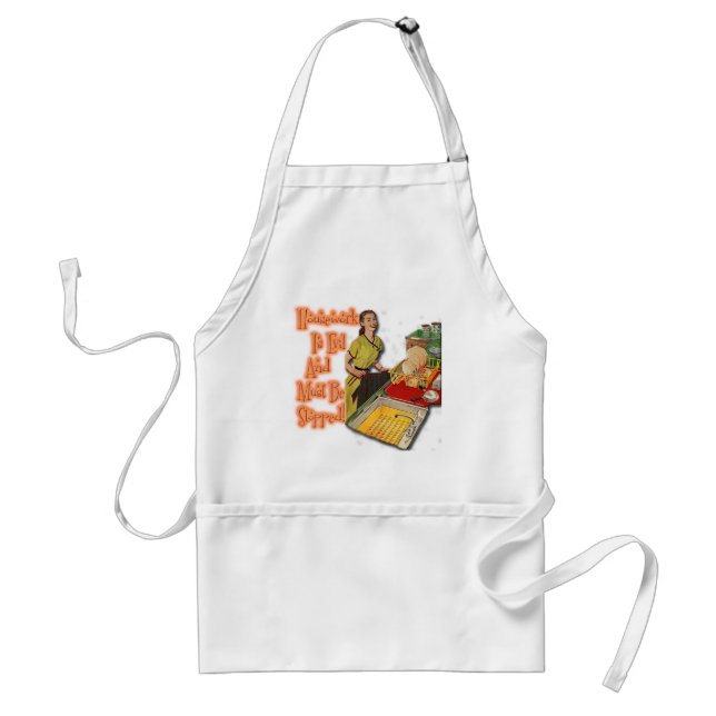 Housework is Evil Apron (Front)