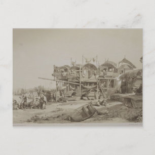 Housing for the Poor in the Inner Port of Macao, p Postcard