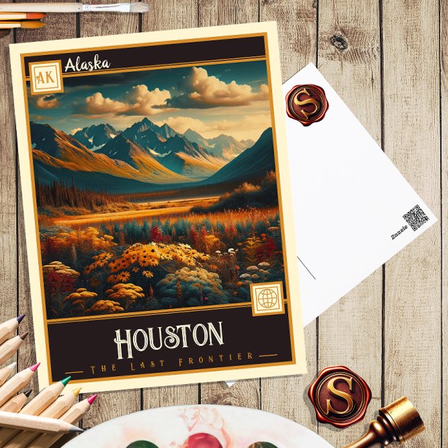 Houston, Alaska | Vintage Postcard (Creator Uploaded)