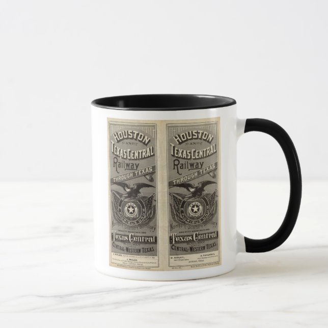 Houston and Texas Central Railway through Texas 2 Mug (Right)