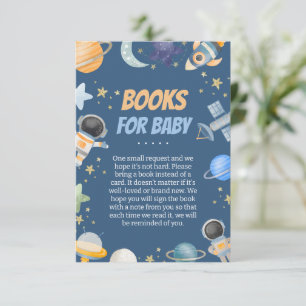 Houston Baby Shower Books for Baby Enclosure Card
