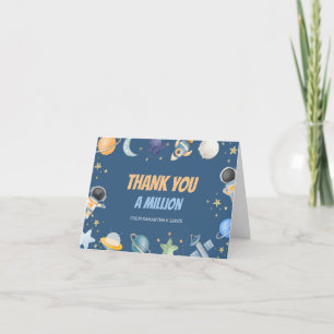 Houston Baby Shower Thank You Card