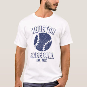 Houston Baseball Fans Est. 1962 Old Vintage Style T-Shirt