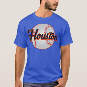 Houston Baseball Vintage Baseball Team Gift T-Shirt