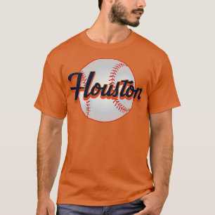 Houston Baseball Vintage Baseball Team Gift T-Shirt
