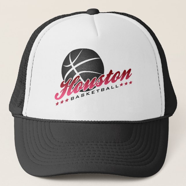 Houston Basketball Trucker Hat (Front)