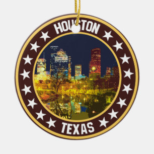 Houston                                            ceramic tree decoration
