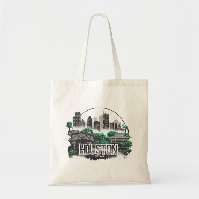 Houston City Texas USA Tote Bag (Front)