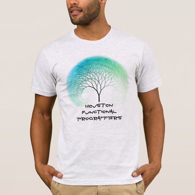 Houston Functional Programmers T-Shirt (Front)