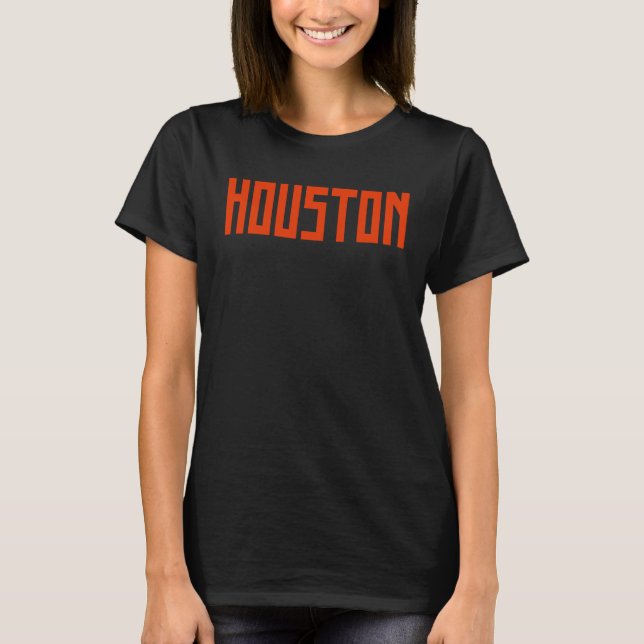 HOUSTON Geek Graphic T-Shirt (Front)