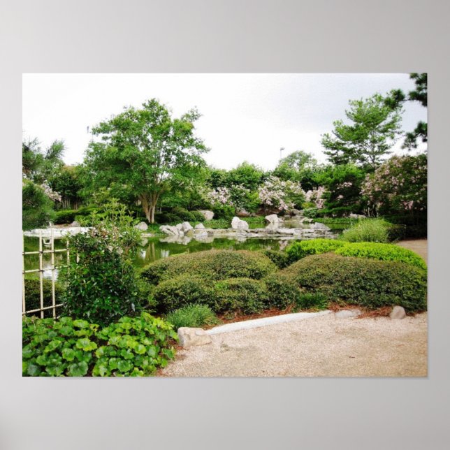 Houston Japanese Gardens - Poster (Front)