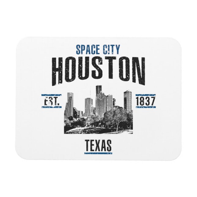 Houston Magnet (Horizontal)